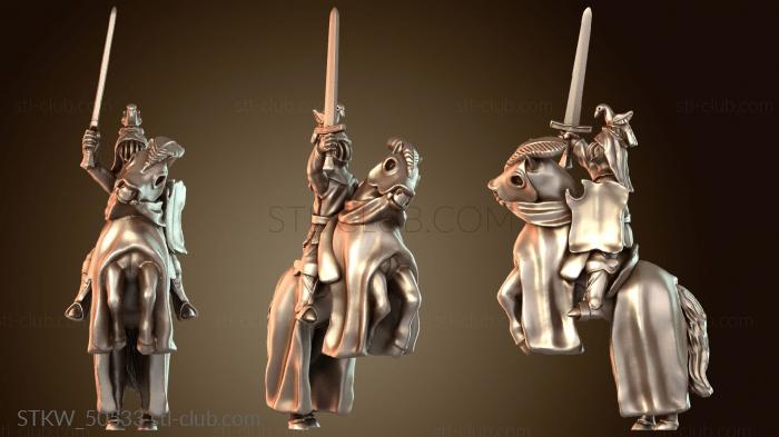 Military Рыцарь классического генерала на коне