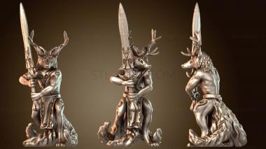 3D модель Аватар генерала Тир Фоксмен (STL)
