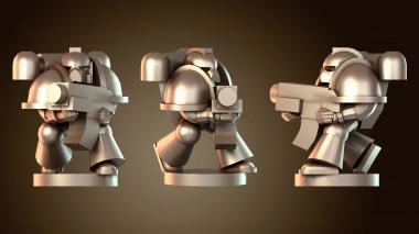 3D модель Универсальная пехота XR Tactical (STL)