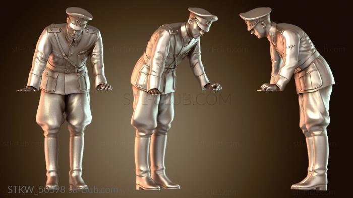 Military Немецкий офицер, решительный