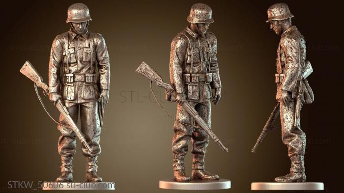 Military Немецкий солдат молится