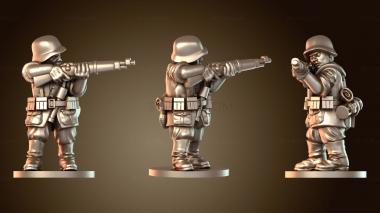 3D модель Немецкий армейский стрелок Браво (STL)