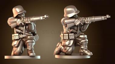 3D модель Стрелок немецкой армии Дельта (STL)