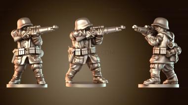 3D модель Немецкий армейский снайпер Альфа (STL)