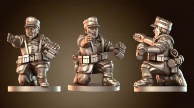 3D модель Помощник немецкого артиллерийского расчета Bold (STL)