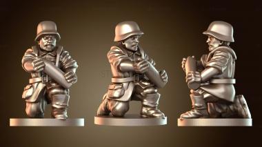 3D модель ГЕРМАНСКИЙ ГАУБИЦЕРНЫЙ РАСЧЕТ Лояльный (STL)