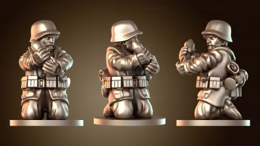 3D модель ГЕРМАНИЯ МИНОМЕТЫ ГЕРМАНСКИЙ ПОМОЩНИК Браво (STL)