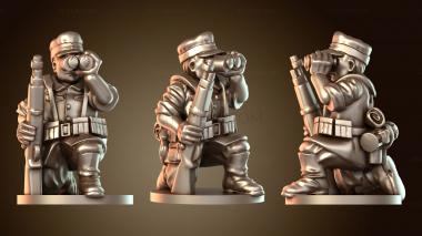 3D модель ГЕРМАНСКИЕ НАБЛЮДАТЕЛИ GER OBSERVER Alpha (STL)