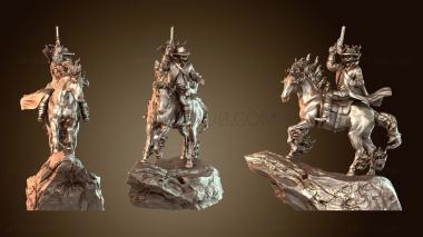 3D модель Призрачный гонщик Запад (STL)
