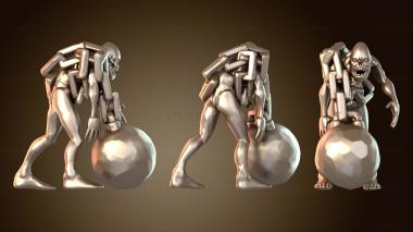 3D модель Призрачные воины Призрачная свирепость (STL)