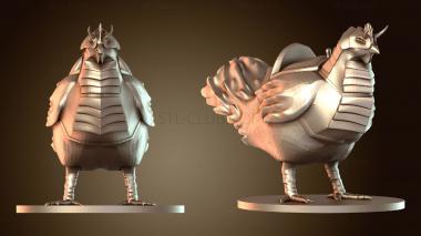 3D модель Гигантская куриная война (STL)