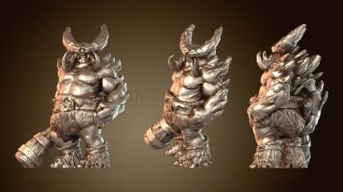 3D модель Гигантский ледяной циклоп заморожен (STL)