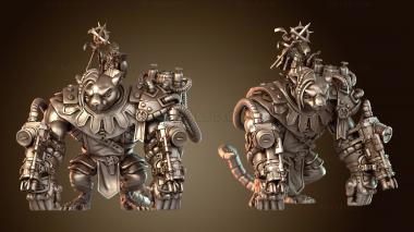 3D модель Гигантский Огр Жрец Алтарь Мистик (STL)