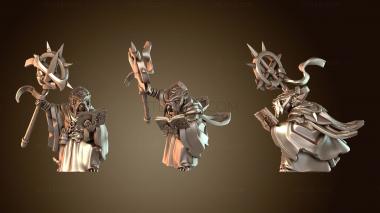 3D модель Гигантский огр-жрец женского пола (STL)