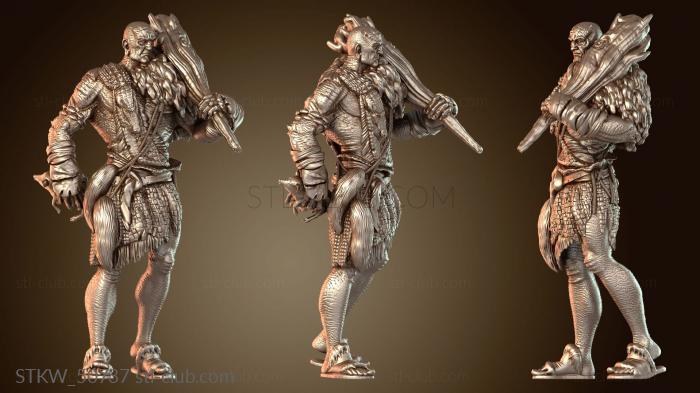 Military Гигантский племя варваров огромный