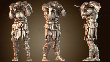 3D модель Гигантский рабочий племени Огромный (STL)