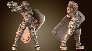 3D модель Гигаполис Чарли Кин (STL)