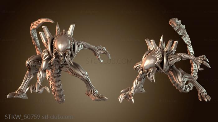 Гигерианский охотник за черепами, гибридный, свирепый