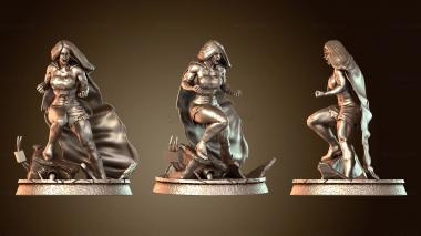3D модель Девушка Кара Зор (STL)