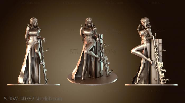 Military Девушка ищет линию