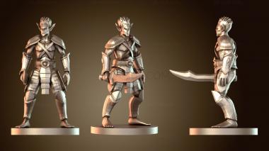 3D модель Воин Гитьянки (STL)