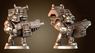 3D модель Безжалостные мерзавцы (STL)