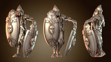 3D модель Опытный страж поляны (STL)