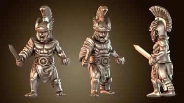 3D модель ГЛАДИАТОР САМНИТ (STL)