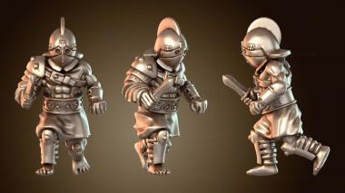 3D модель ГЛАДИАТОР СЕКУТОР (STL)