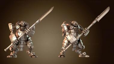 3D модель Глефа Тихая (STL)