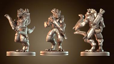 3D модель Гнолл-лучник (STL)