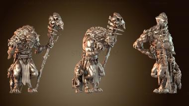 3D модель Гнолл-шаман-мистик (STL)