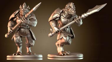 3D модель Гнолл-копейщик (STL)