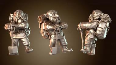 3D модель Гном-прораб PS (STL)