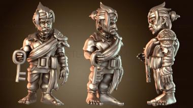 3D модель Гном Пират Маленький (STL)