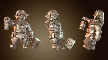 3D модель Гном-фунтовщик PS (STL)