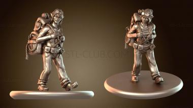 3D модель Гном-мастер-простой (STL)