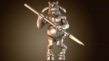 3D модель Козлочеловек Кид (STL)
