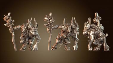 3D модель Козлочеловек Шаман (STL)