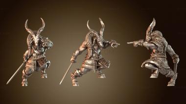 3D модель Козлолюди Джаггед (STL)