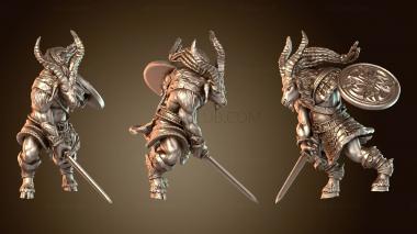 3D модель Нечестивая ночь козлолюдей (STL)