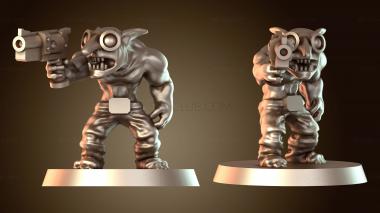 3D модель Гоббосы целятся (STL)