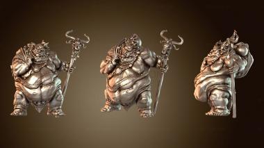 3D модель Фигурка вождя гоблинов (STL)