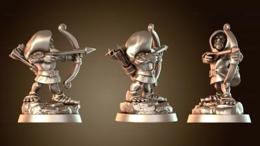 3D модель Гоблин-лучник Меткий (STL)