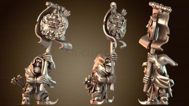 3D модель ГОБЛИН-ЛУЧНИК-БАННЕРМЕН (STL)