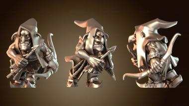 3D модель ГОБЛИН-ЛУЧНИК Свирепый (STL)