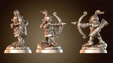 3D модель Гоблин-лучник тактический (STL)