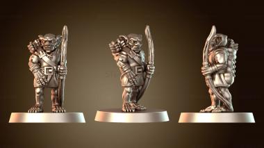 3D модель Гоблины-лучники-лучники (STL)