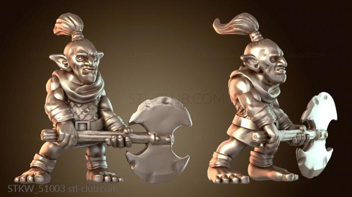 Military Гоблинский топор смелый