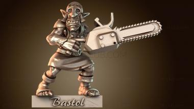 3D модель Goblin Blood Bowl Looney Madcap (STL)